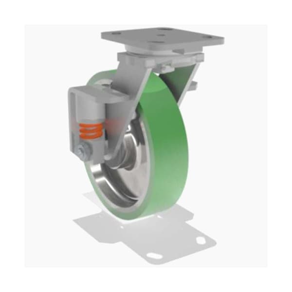 Hamilton Swivel Spring, Loaded Wh 8X2 Duralast - S-SPWH-8DB-1