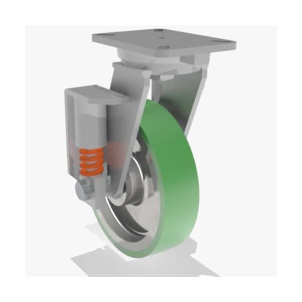 Hamilton Swivel Spr Loaded Ch 10X2-1/2 Duralast - S-SPCH-10DT-1