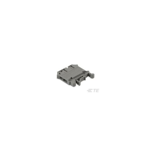 Te Connectivity Din Rail Terminal Blocks 4Mm2, 1 In 2 Out Screw Terminal Block - 2271681-4