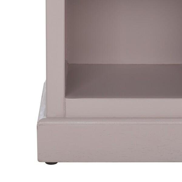 Safavieh Maralah Bookcase- Quartz Grey - 30.1 x 10.6 x 25 in. - AMH6634C
