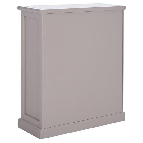 Safavieh Maralah Bookcase- Quartz Grey - 30.1 x 10.6 x 25 in. - AMH6634C