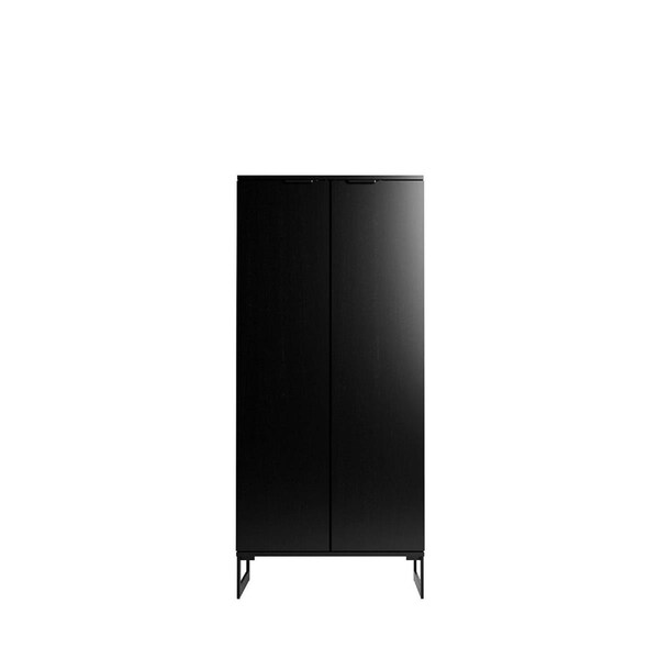 Designed To Furnish 59.72 in. Lexington Bookcase with 4 Shelves, Black - DE3075981