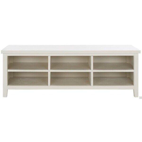Safavieh Carlston Bookshelf - White - AMH6525A