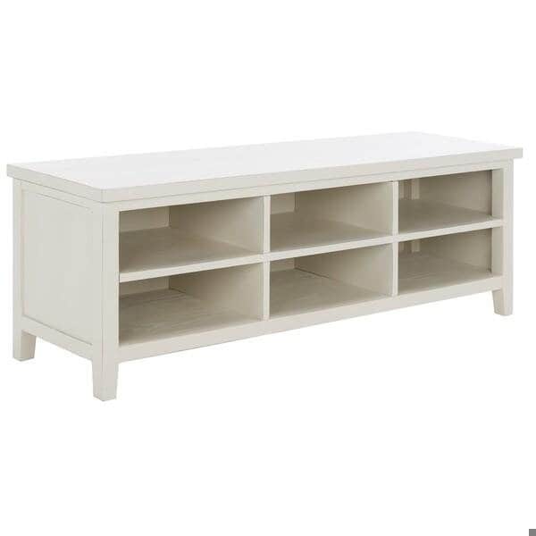 Safavieh Carlston Bookshelf - White - AMH6525A