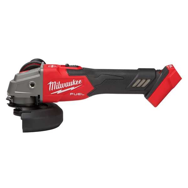 Milwaukee Tool M18 FUEL 4-1/2 in. / 5 in. Variable Speed Braking Grinder with Lock-On Slide Switch (Tool Only) - 2889-20