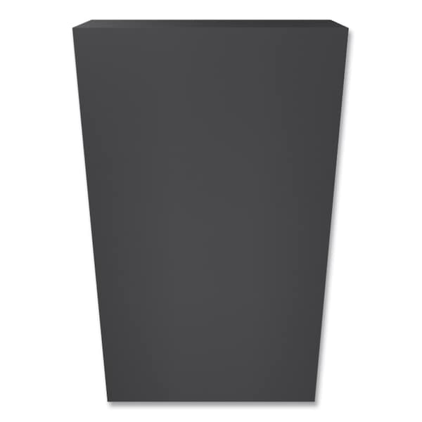 Hon Metal Bookcase, Four-Shelf, 34-1/2w x 12-5/8d x 59h, Charcoal - HS60ABC.S
