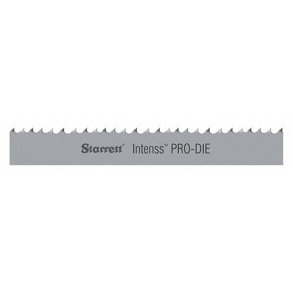 Starrett Band Saw Blade, 15 ft. L, 1/2" W, 10/14 TPI, Bimetal, 0.025" Thick - 99186-15