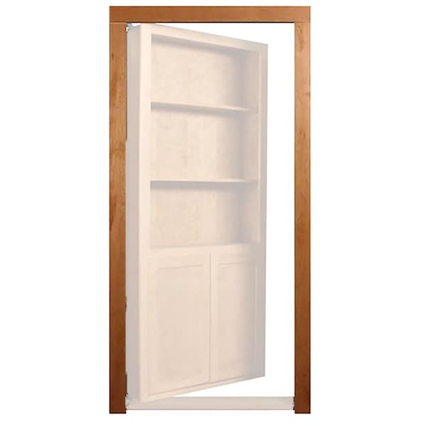 Invisidoor Red Oak Trim Accessory for 32 in. or 36 in.  Bookcase Door - ID.TK.RO