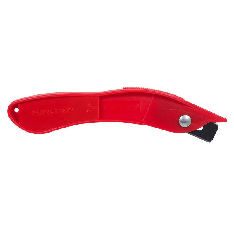 ROBERTS Slotted Blade Carpet Knife with Thumb Guard for Safety - 10-253