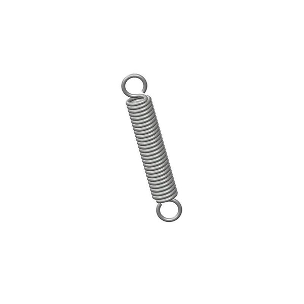 Approved Vendor Extension Spring, O= .500, L= 3.00, W= .075 - G609961280