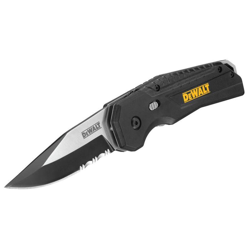 DEWALT 3.187 in. Folding Knife with Spring Assist - DWHT10911