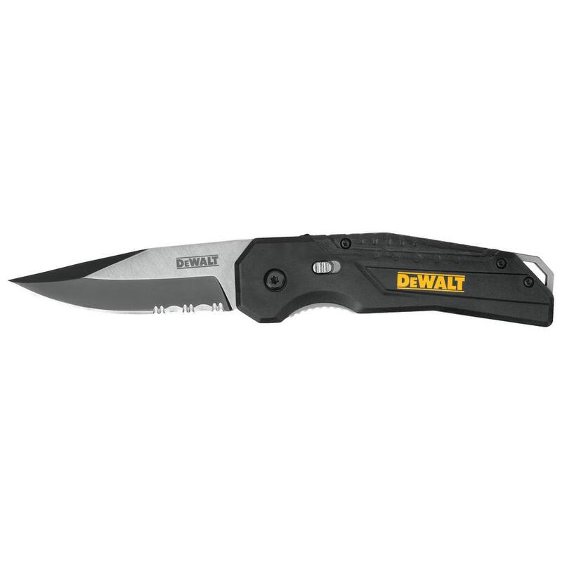 DEWALT 3.187 in. Folding Knife with Spring Assist - DWHT10911