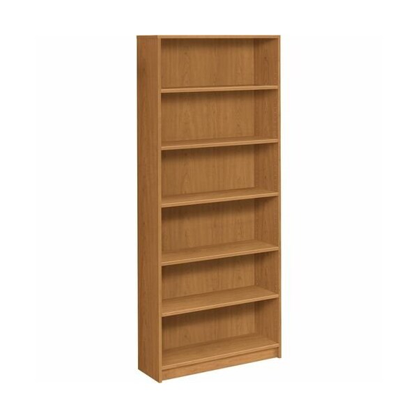 Hon HON 1877C, 1870 Series Bookcase, Six Shelf, 36w X 11 1/2d X 84h, Harvest - HON1877C