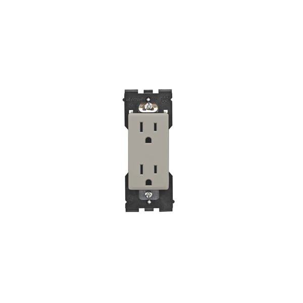 Leviton 1.69 in H x 2.16 in W x Wallplate Mount - RER15-WS