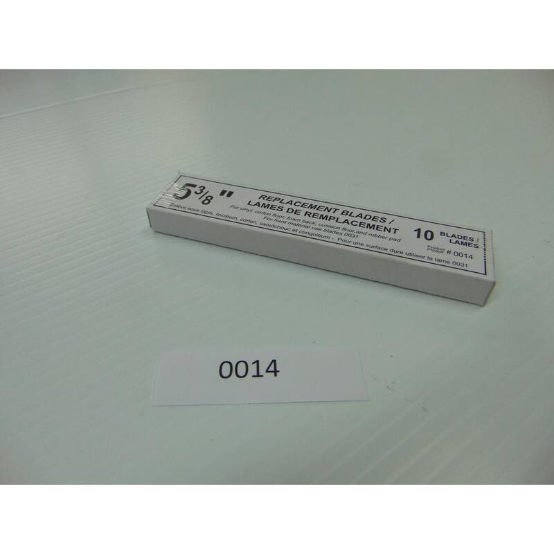 Unbranded 5-3/8 in. Blade (Box of 10) - 0014