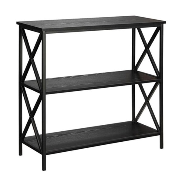 Tucson Tucson 161833BL 3 Tier Bookcase; 31.5 x 11.87 x 29.25 in. - 161833BL