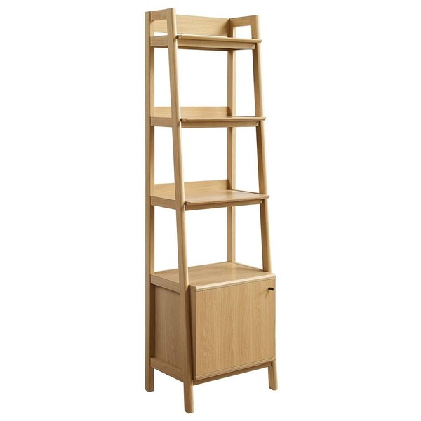 Modway Furniture 21 in. Bixby Bookshelf, Oak - EEI-4655-OAK