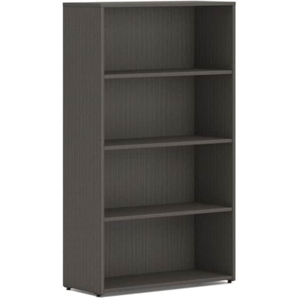 Juki Furniture 30 x 53 in. 4 Shelves Mod Bookcase, Slate Teak - JU2491137