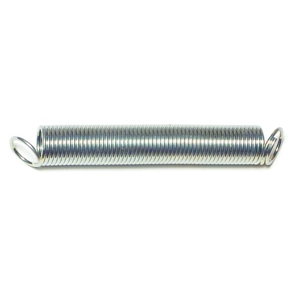 Midwest Fastener 3/8" x 2-9/16" x .043" WG Steel Extension Springs 6PK - 18548