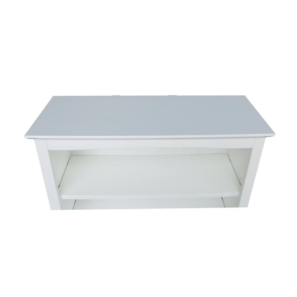 International Concepts Shaker Bookcase, 36"H, White - SH08-3223A