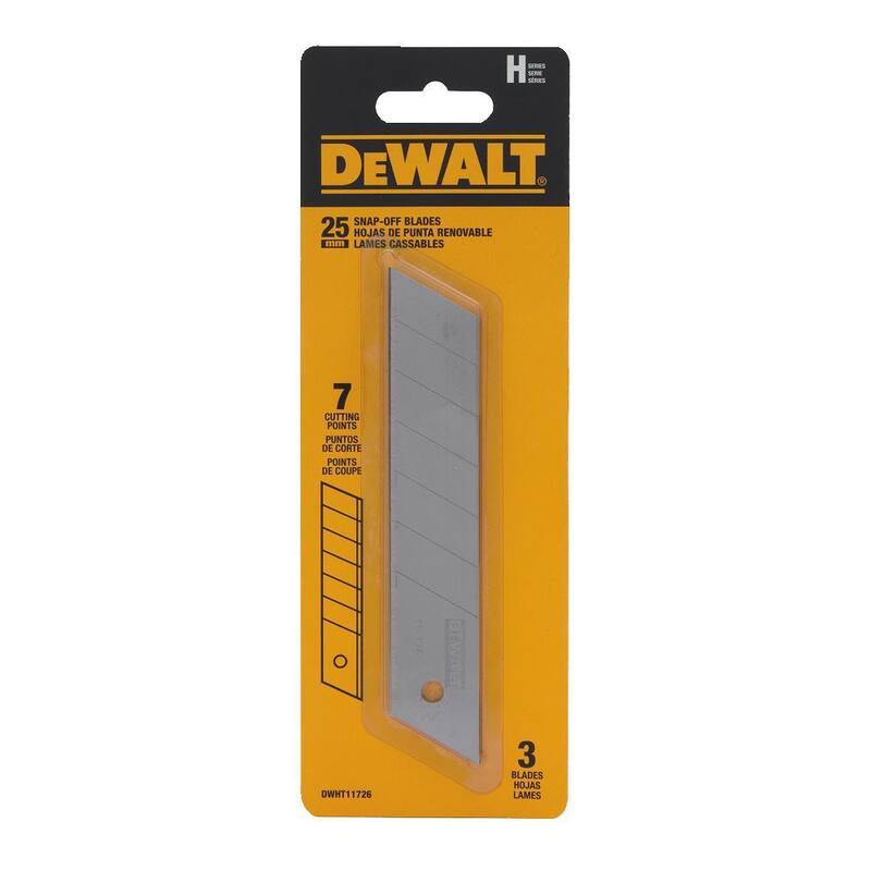 DEWALT 25 mm Snap Blades - DWHT11726