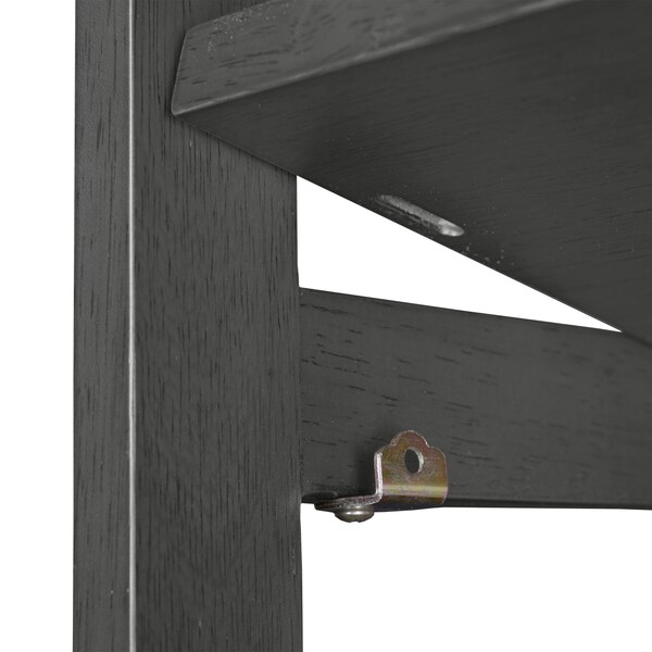 Regency Regency Flip Flop 34 in. High Square Folding Bookcase- Grey - FFSQ3412GY