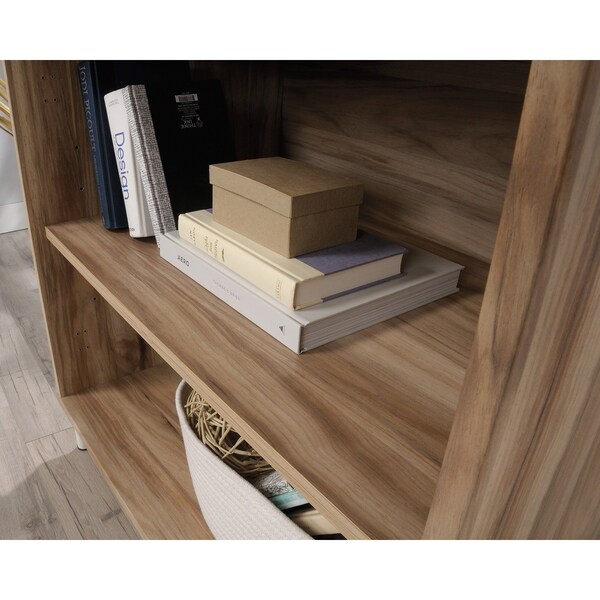 Sauder Portage Park 2-Shelf Bookcase Ka , One adjustable shelf for customizable storage options - 426293