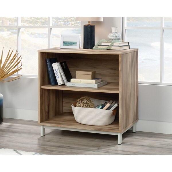 Sauder Portage Park 2-Shelf Bookcase Ka , One adjustable shelf for customizable storage options - 426293
