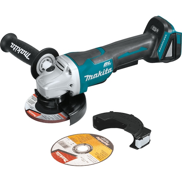 Makita GRINDER 18V LXT 5" BRUSHLESS w/BRAKE - MPXAG11Z