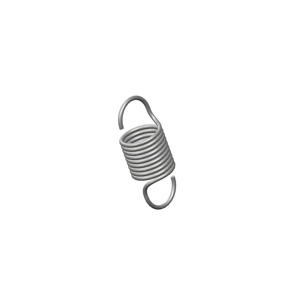 Approved Vendor Extension Spring, O= .437, L= 1.25, W= .043 - G109971147