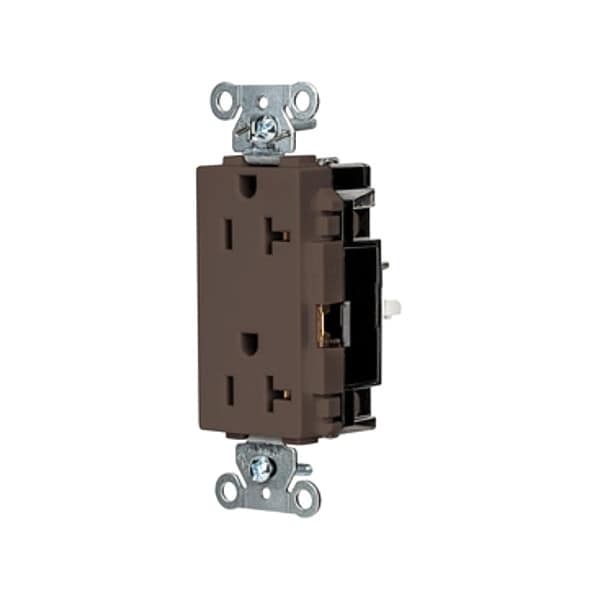 Hubbell Receptacle, 1 hp, 125V AC, NEMA 5-20R - HBL2162ST