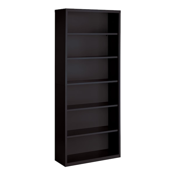 Hirsh Bookcase, 82" H, 13" D, 34 1/2" W, Black - 21999