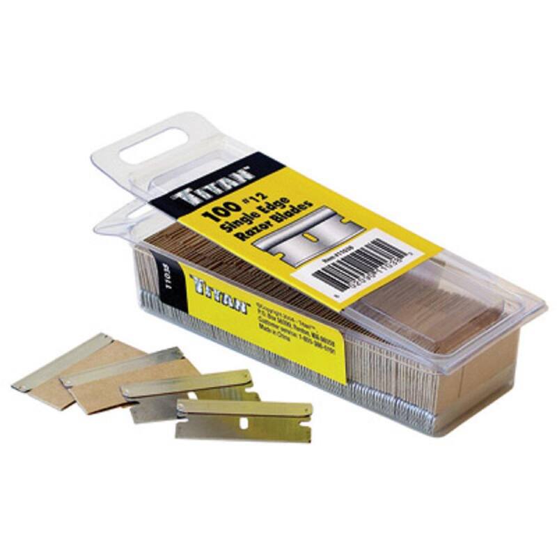 TITAN 100-Pack of Razor Blades - TIT11038
