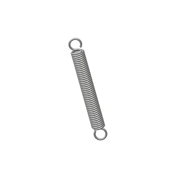 Approved Vendor Extension Spring, O= .125, L= 1.00, W= .018 - G909974553