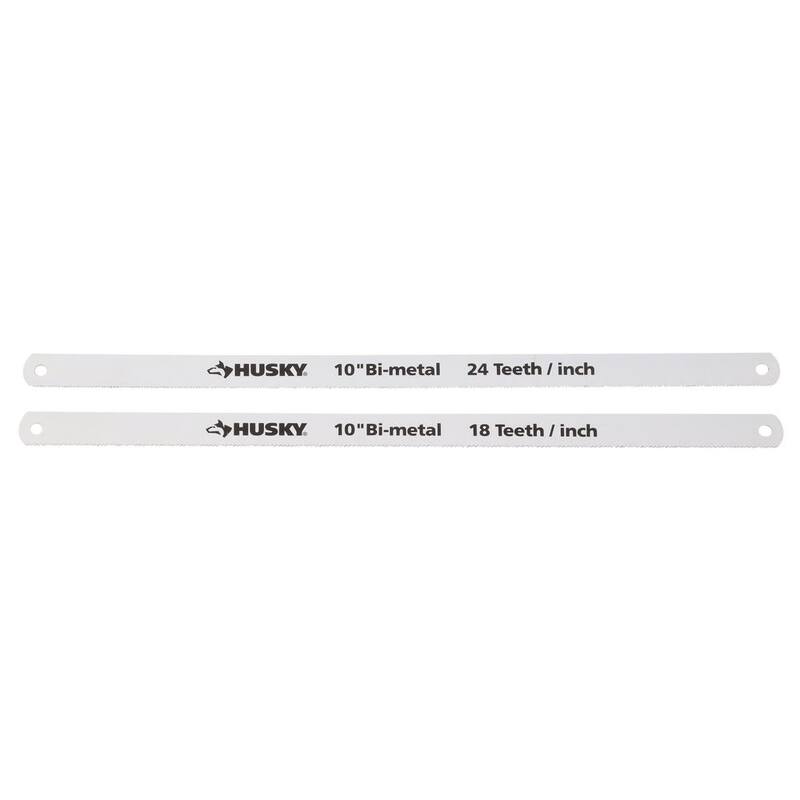 Husky Close Quarters Hacksaw Replacement Blades (2-Pack) - 86-285-0111