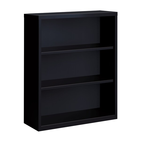 Hirsh Bookcase, 42" H, 13" D, 34 1/2" W, Black - 21990