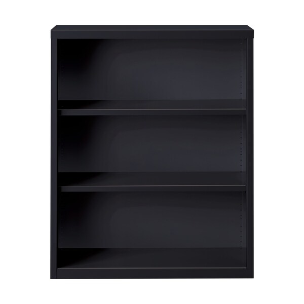 Hirsh Bookcase, 42" H, 13" D, 34 1/2" W, Black - 21990
