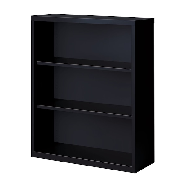 Hirsh Bookcase, 42" H, 13" D, 34 1/2" W, Black - 21990