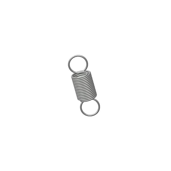 Approved Vendor Extension Spring, O=1.250, L= 4.00, W= .105 - G709970021