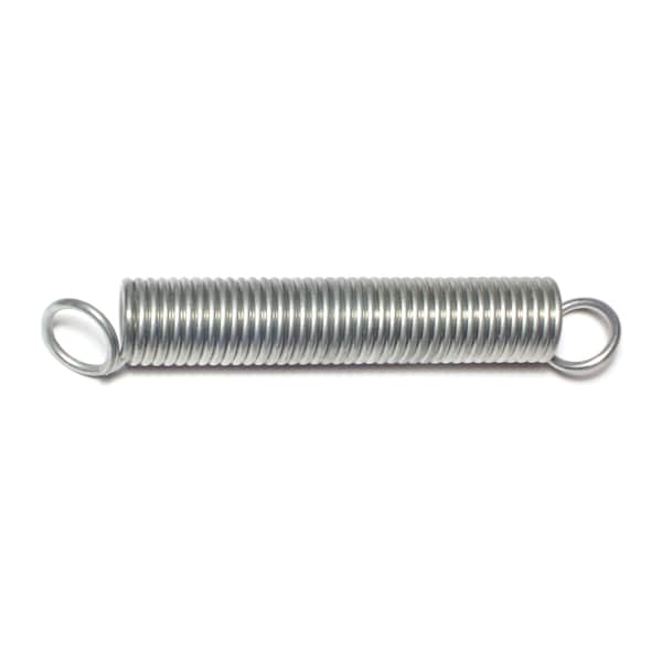 Midwest Fastener 9/16" x 3-15/16" x .079" WG Steel Extension Springs 6PK - 18560