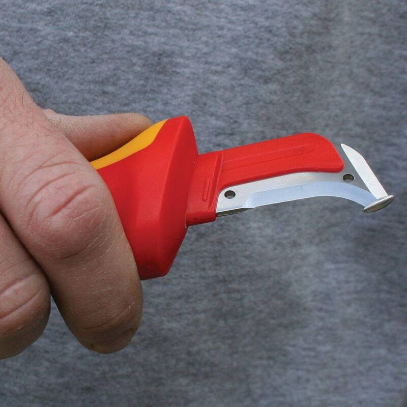 KNIPEX 1000-Volt Insulated Dismantling Knife - 98 55