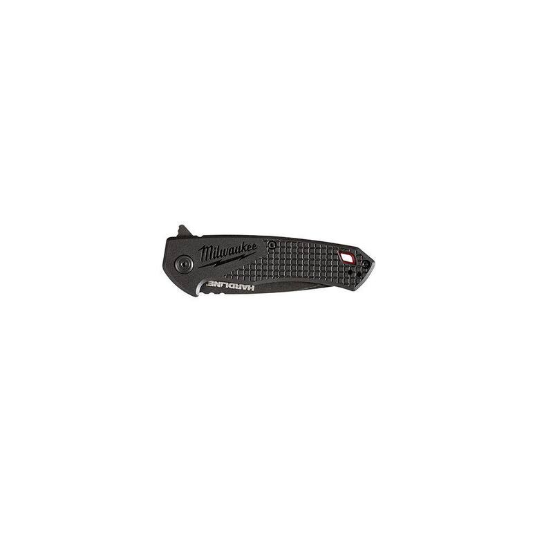 Milwaukee 3 in. Hardline D2 Steel Smooth Blade Pocket Folding Knife & 3.5 in. Hardline D2 Steel Smooth Blade Pocket Folding Knife - 48-22-1994-48-22-1999