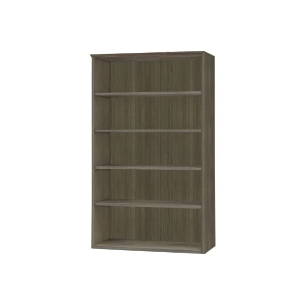 Safco Safco Medina Series 5 Shelf Bookcase Gray Steel - MVB5LGS