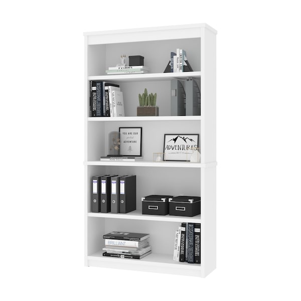 Bestar Bestar Universel 36W Bookcase in white - 44700-17