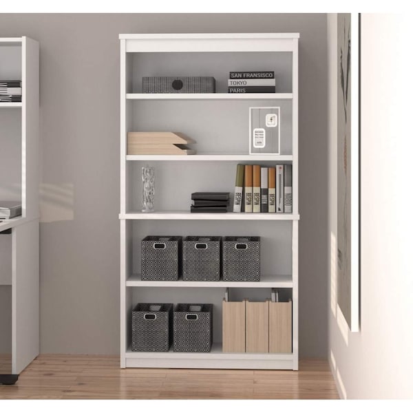 Bestar Bestar Universel 36W Bookcase in white - 44700-17