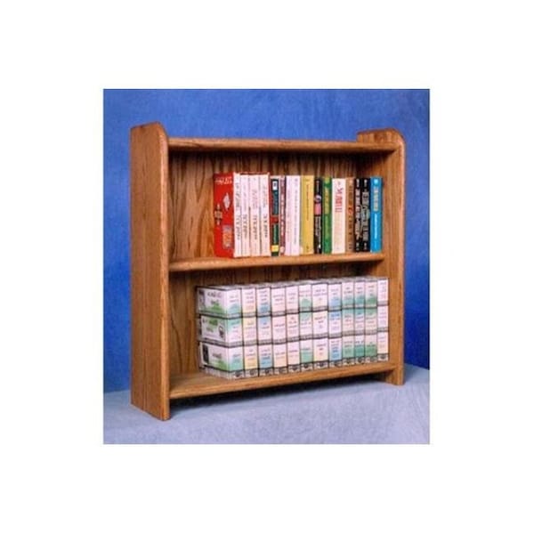 Wood Shed Wood Shed 207 Solid Oak Cabinet for DVDs; VHS tapes; books and more - 207
