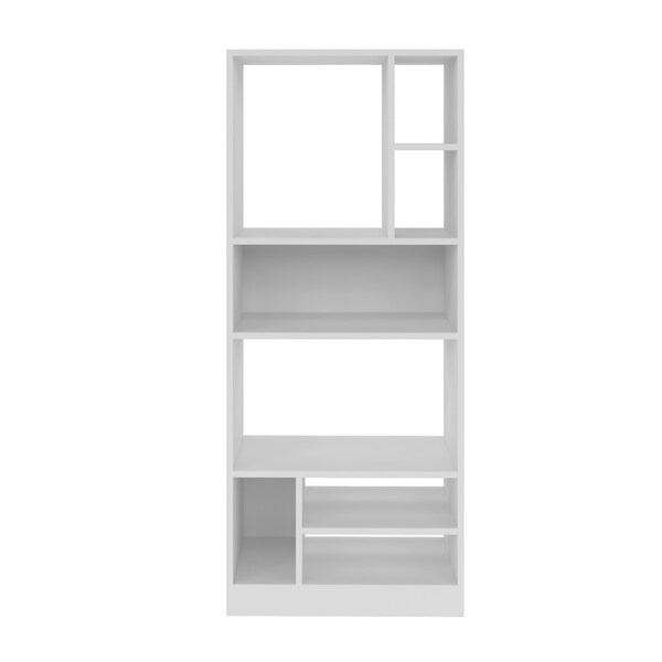 Manhattan Comfort Bookcase 3.0, 8 Shelves, White - 23AMC6