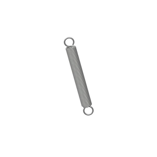Approved Vendor Extension Spring, O= .500, L= 4.00, W= .063 - G109960110