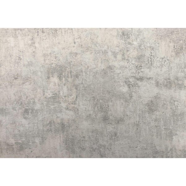 Homeroots 54.75 in. White & Cement Particle Board & MDF Bookcase with a Hollow Core - 333560