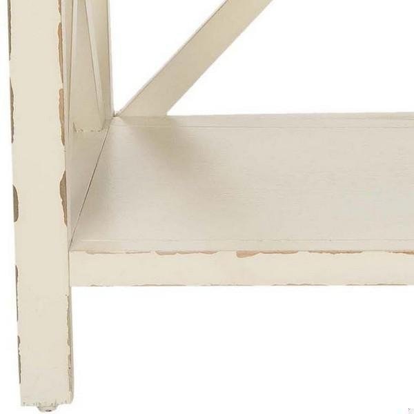 Safavieh Cooper Distressed Ivory Bookcase - AMH6536A
